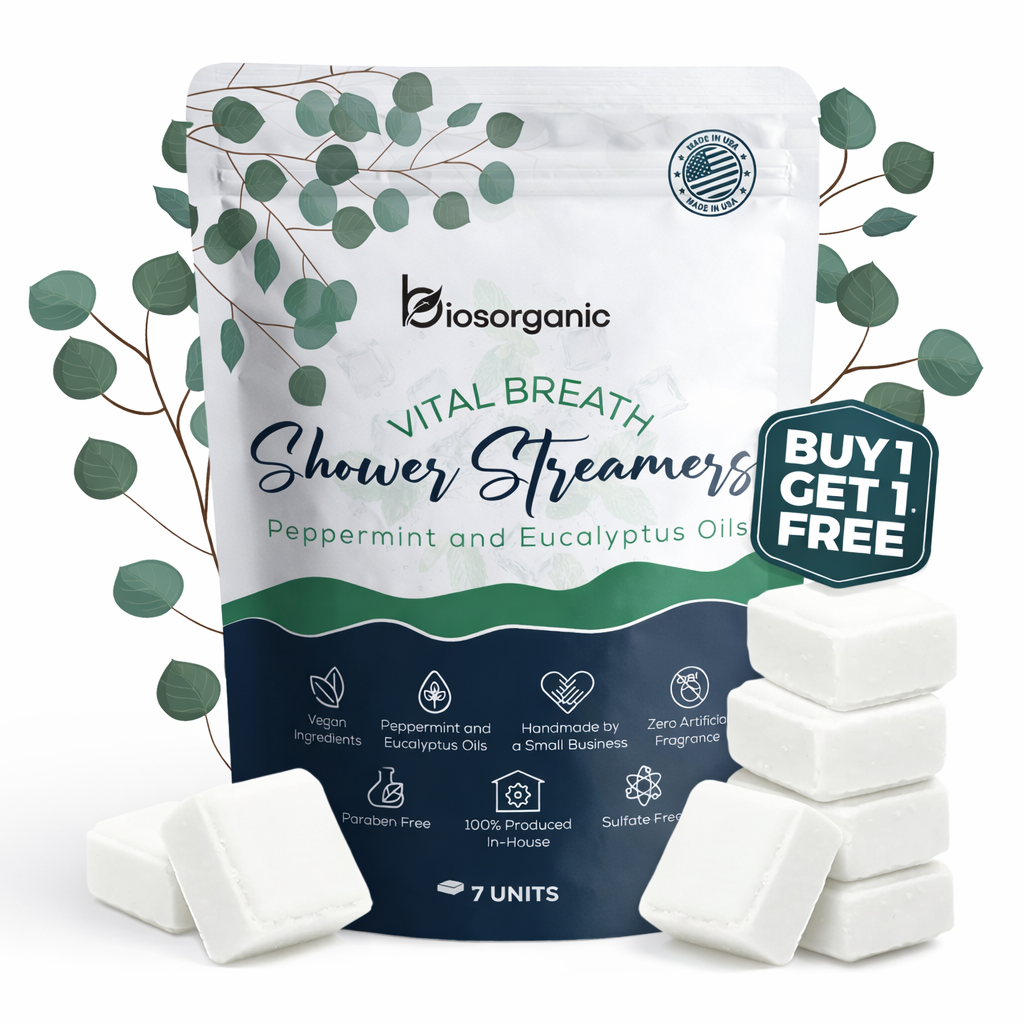Vital Breath Shower Steamers Eucalyptus and Peppermint BUY 1 GET 1 FREE
