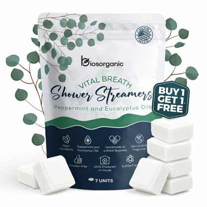 Vital Breath Shower Steamers Eucalyptus and Peppermint BUY 1 GET 1 FREE