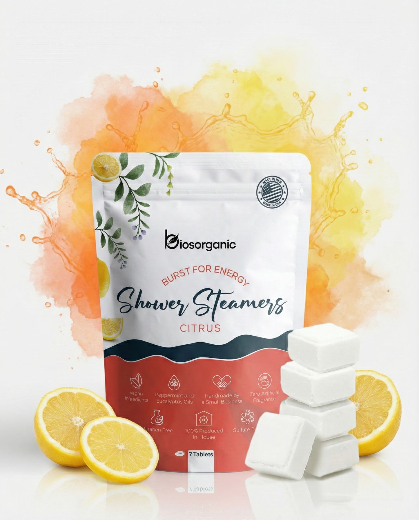 Shower Steamers Citrus For Energy
